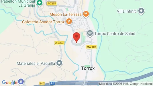 Apartments for rent i Torrox - kort over placeringen