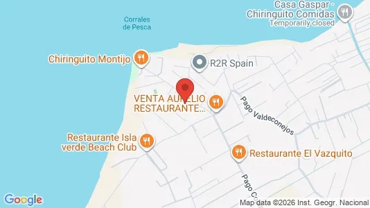 Apartments for rent i Chipiona - kort over placeringen