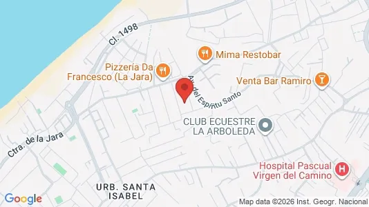 Apartments for rent i Sanlúcar de Barrameda - kort over placeringen