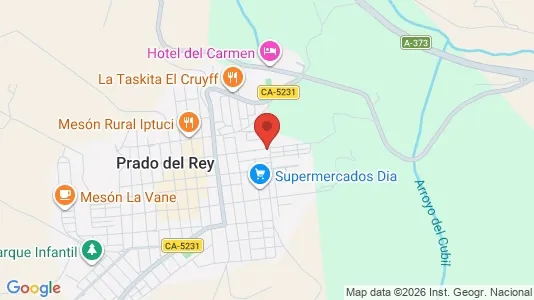Apartments for rent i Prado del Rey - kort over placeringen