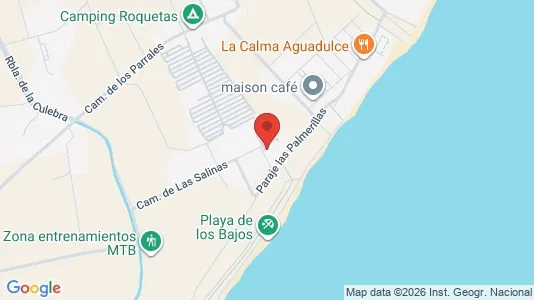 Apartments for rent i Roquetas de Mar - kort over placeringen
