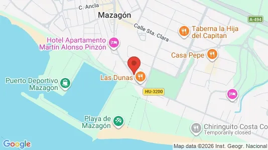 Apartments for rent i Palos de la Frontera - kort over placeringen