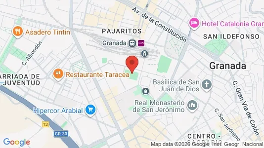 Apartments for rent i Granada - kort over placeringen