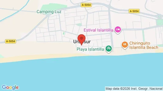 Apartments for rent i Isla Cristina - kort over placeringen