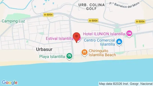Apartments for rent i Isla Cristina - kort over placeringen