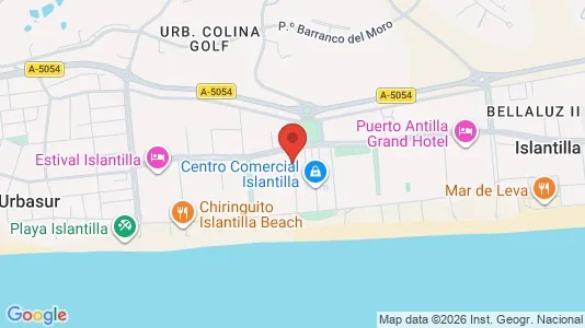 Apartments for rent i Isla Cristina - kort over placeringen