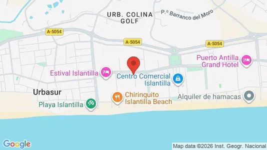 Apartments for rent i Isla Cristina - kort over placeringen