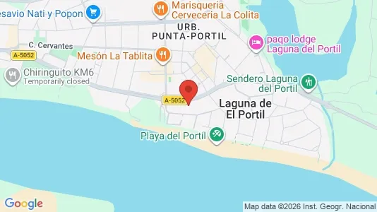 Apartments for rent i Cartaya - kort over placeringen