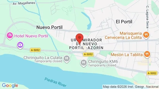 Apartments for rent i Cartaya - kort over placeringen