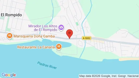 Apartments for rent i Cartaya - kort over placeringen