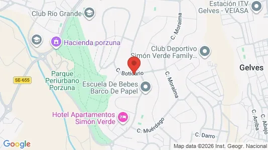 Apartments for rent i Mairena del Aljarafe - kort over placeringen
