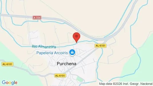 Apartments for rent i Purchena - kort over placeringen