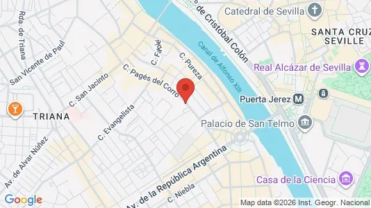 Apartments for rent i Alfarería - kort over placeringen