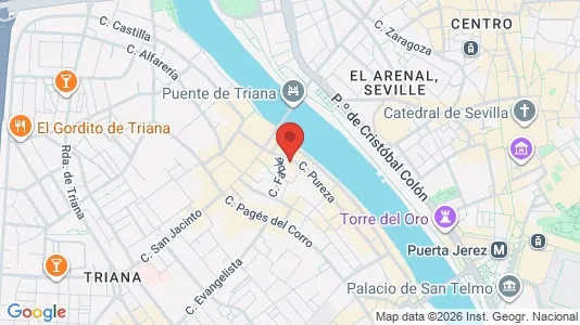 Apartments for rent i Alfarería - kort over placeringen