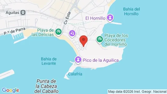 Apartments for rent i Águilas - kort over placeringen