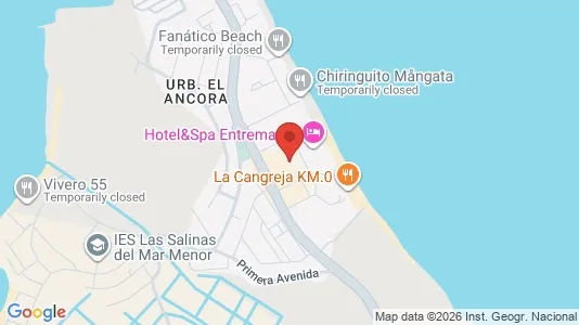 Apartments for rent i Cartagena - kort over placeringen