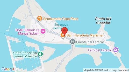 Apartments for rent i Cartagena - kort over placeringen