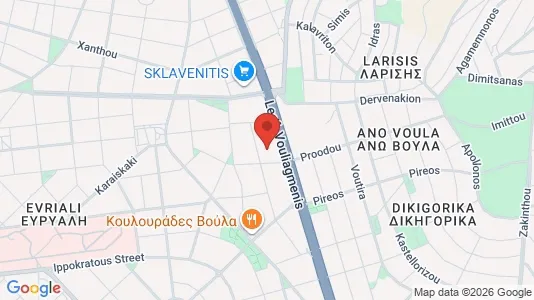 Apartments for rent i Glyfada - kort over placeringen