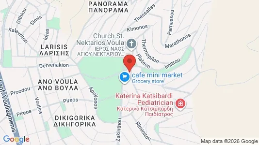 Apartments for rent i Glyfada - kort over placeringen