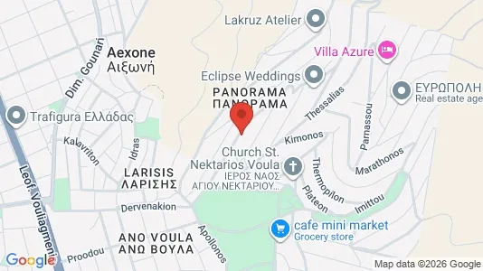 Apartments for rent i Vari-Voula-Vouliagmeni - kort over placeringen