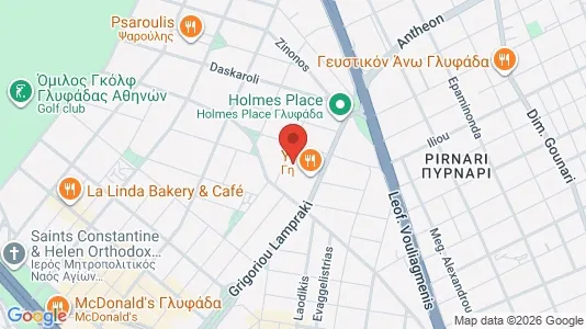Apartments for rent i Glyfada - kort over placeringen
