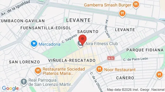 Rooms for rent i Córdoba - kort over placeringen