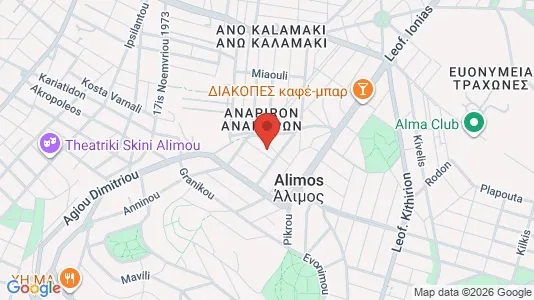 Apartments for rent i Agios Dimitrios - kort over placeringen