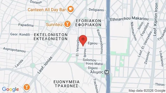 Apartments for rent i Agios Dimitrios - kort over placeringen