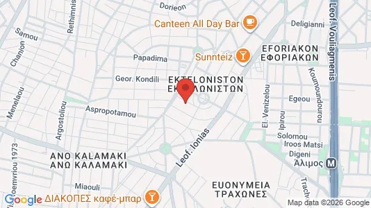 Apartments for rent i Agios Dimitrios - kort over placeringen