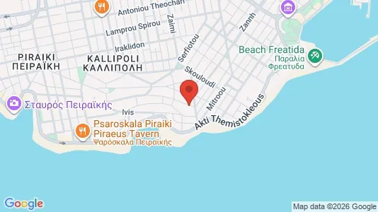 Apartments for rent i Nikaia-Agios Ioannis Rentis - kort over placeringen