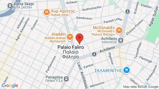 Apartments for rent i Agios Dimitrios - kort over placeringen