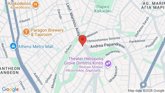 Apartments for rent i Agios Dimitrios - kort over placeringen