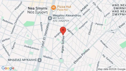 Apartments for rent i Agios Dimitrios - kort over placeringen