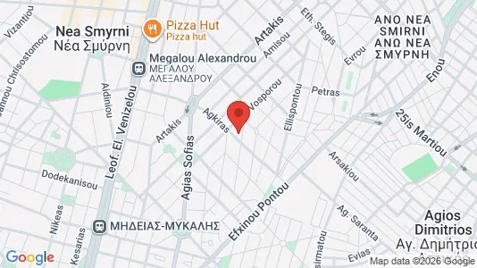 Apartments for rent i Agios Dimitrios - kort over placeringen