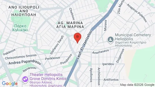 Apartments for rent i Dafni-Ymittos - kort over placeringen