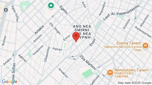 Apartments for rent i Agios Dimitrios - kort over placeringen