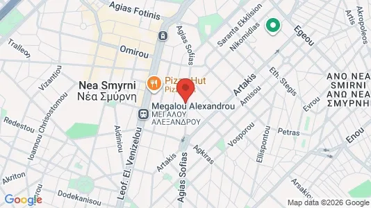 Apartments for rent i Agios Dimitrios - kort over placeringen