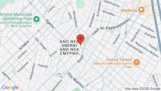 Apartments for rent i Agios Dimitrios - kort over placeringen