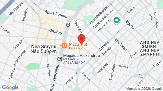Apartments for rent i Agios Dimitrios - kort over placeringen