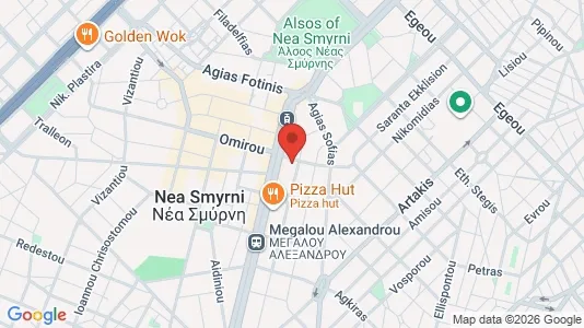 Apartments for rent i Agios Dimitrios - kort over placeringen