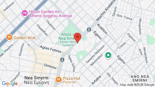 Apartments for rent i Agios Dimitrios - kort over placeringen