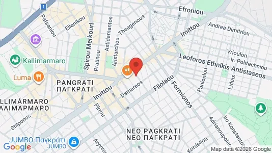 Apartments for rent i Vyronas - kort over placeringen