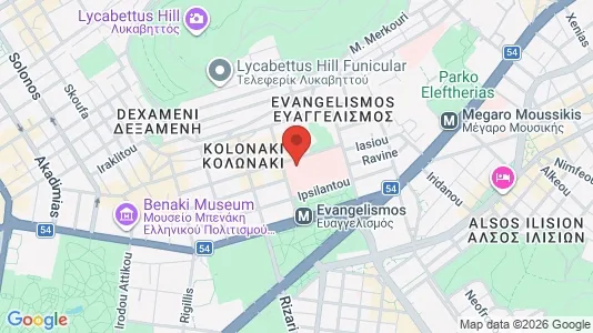 Apartments for rent i Athens Ampelokipoi - kort over placeringen