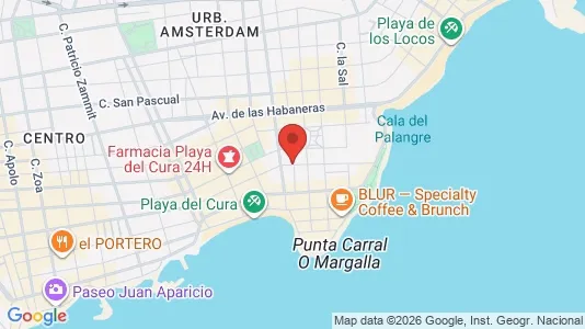 Apartments for rent i Torrevieja - kort over placeringen