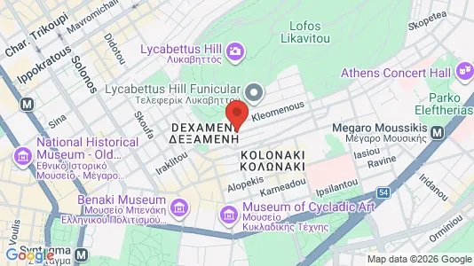 Apartments for rent i Athens Ampelokipoi - kort over placeringen