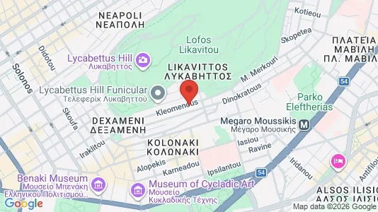 Apartments for rent i Athens Ampelokipoi - kort over placeringen