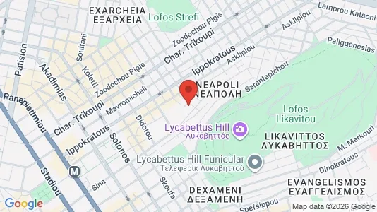 Apartments for rent i Athens Ampelokipoi - kort over placeringen