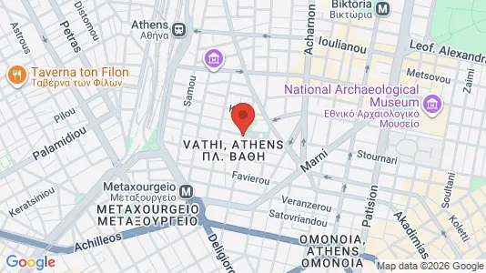 Apartments for rent i Athens Agios Nikolaos - kort over placeringen