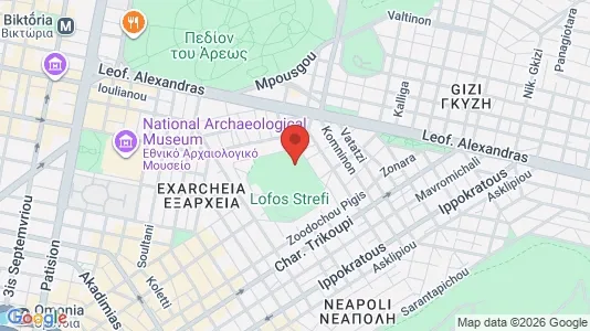 Apartments for rent i Athens Ampelokipoi - kort over placeringen