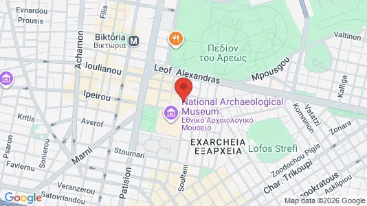 Apartments for rent i Athens Agios Nikolaos - kort over placeringen
